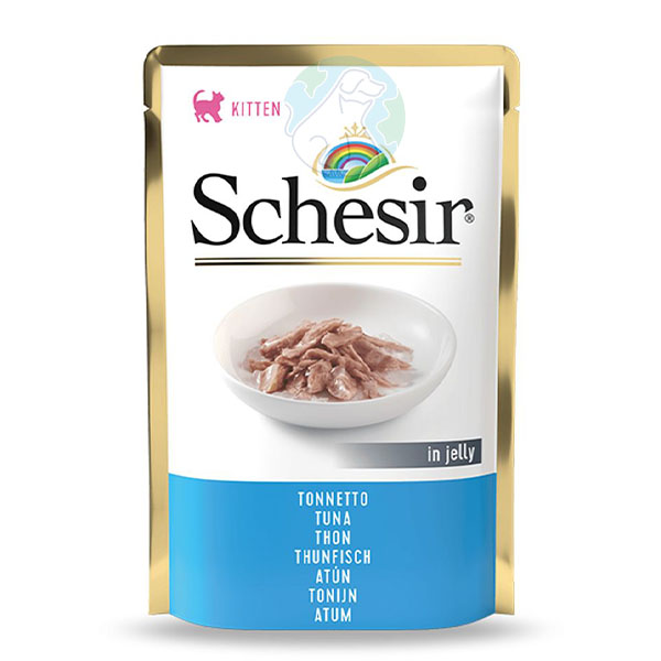 پوچ بچه گربه 85گرمی  ماهی تن خالص Schesir